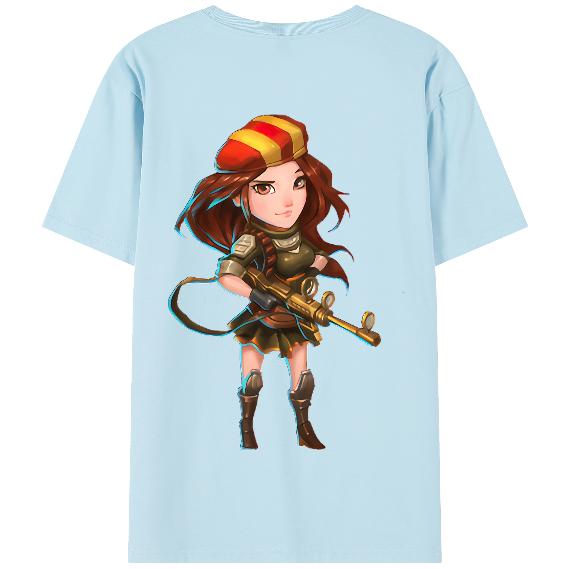 リーグ・オブ・レジェンド League of Legends LOL 綿100％半袖Tシャツ（背面プリント）
